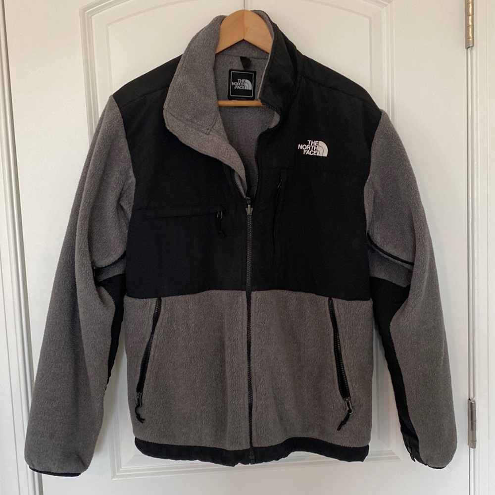 North face zip up fleece jacket